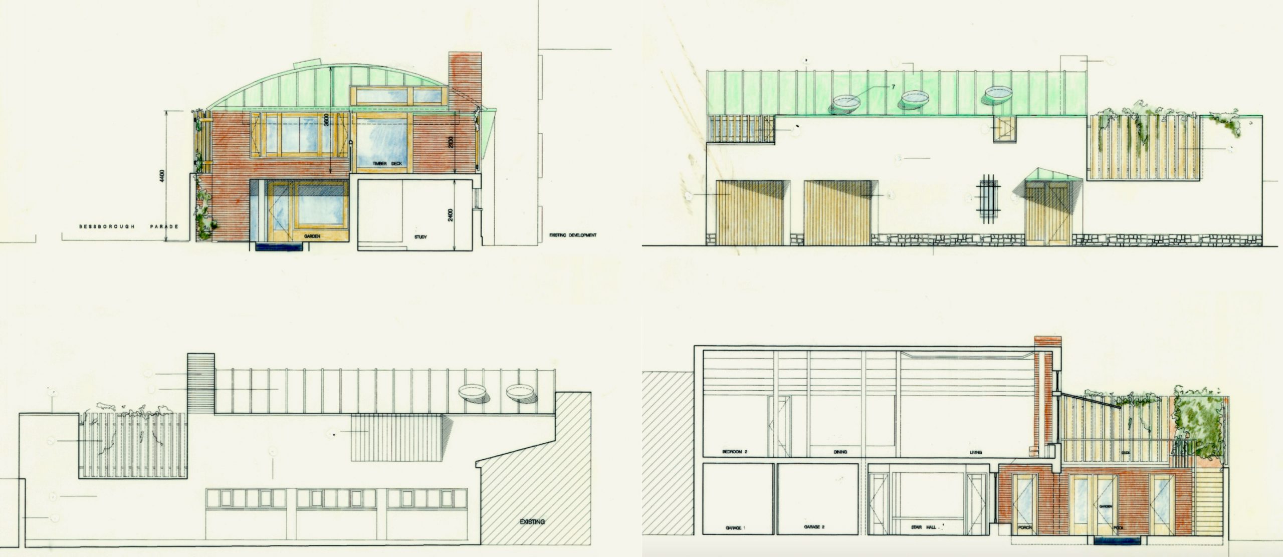 Bessborough Parade drawing 3